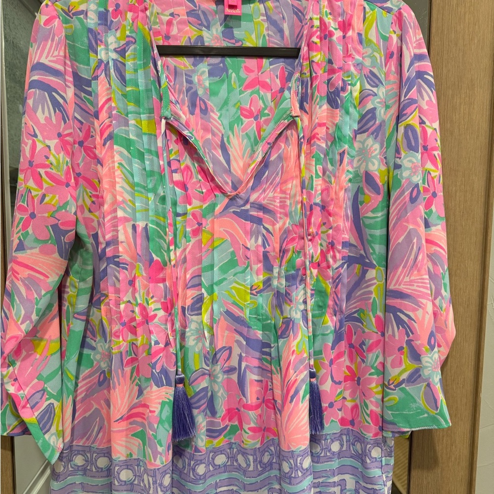 Lilly Pulitzer | It Was All A Dream| Floral Blouse
